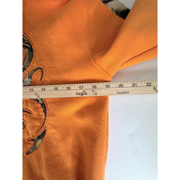 Legendary Whitetails Hoodie Sweatshirt XL 18/20 The Outfitter Orange Camo - Picture 7 of 9